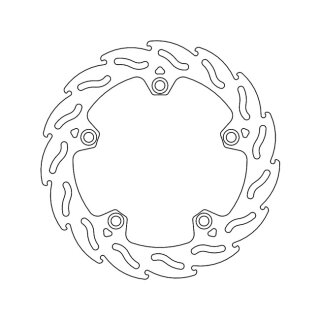 Moto-Master Flame series brake rotor