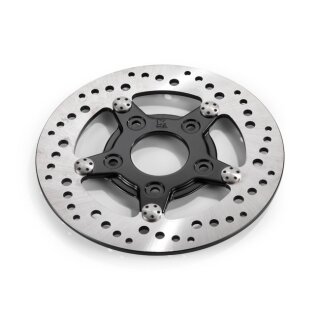K-Tech drilled brake rotor stainless steel 8,5â€