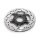 K-Tech drilled brake rotor stainless steel 8,5â€
