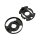 Biltwell Gen2 baseplate kit - black (pair)