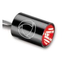 Kellermann, AttoÂ® Integral taillight. Black, clear lens