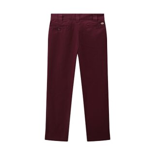 Dickies slim straight 873 work pants maroon 34/34