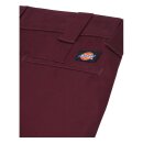 Dickies slim straight 873 work pants maroon 34/34