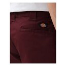 Dickies slim straight 873 work pants maroon 34/34