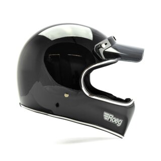 Roeg Peruna Helm schwarz glanz black