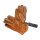 3 1/2 Lowlander Handschuhe cognac