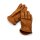 3 1/2 Lowlander Handschuhe cognac XXL