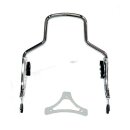 Sissy bar kit 9.5" 1-piece upright, chrome