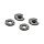 Biltwell Gen1 baseplate kit - black (pair)