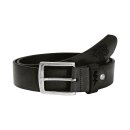 John Doe leather belt Tigre black