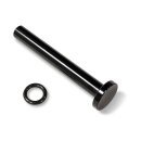 Performance Machine, primary shift shaft plug kit. Black