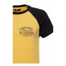 King Kerosin Chicago Super Bee raglan T-shirt yellow/black