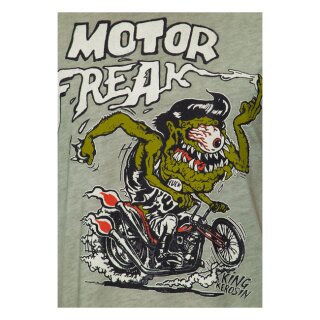 King Kerosin Motor Freak T-shirt olive