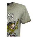 King Kerosin Motor Freak T-shirt olive