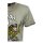 King Kerosin Motor Freak T-shirt olive
