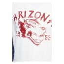 King Kerosin Arizona Wolves raglan longsleeve denim/offwhite