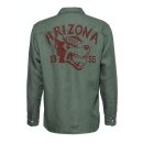 King Kerosin Arizona Wolves shirt olive