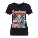 Queen Kerosin Gearhead T-shirt black