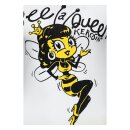 Queen Kerosin Bee A Queen T-shirt offwhite