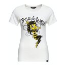 Queen Kerosin Bee A Queen T-shirt offwhite