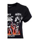 Queen Kerosin Hear, See, Shhh T-shirt black