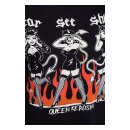 Queen Kerosin Hear, See, Shhh T-shirt black