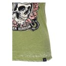 Queen Kerosin No Gas No Glory T-shirt olive