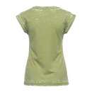Queen Kerosin No Gas No Glory T-shirt olive