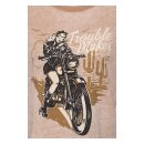 Queen Kerosin Trouble Maker sweatshirt midbrown