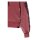 Queen Kerosin Rose Face zip hoodie burgundy