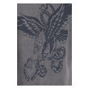 Queen Kerosin Jogg denim shirt grey stone wash