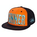 King Kerosin Sinner 3D cap orange/black