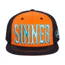 King Kerosin Sinner 3D cap orange/black