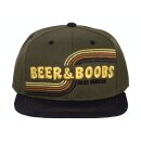 King Kerosin Beer & Boobs 3D cap green/black