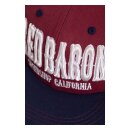 King Kerosin Red Baron cap red/blue
