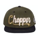 King Kerosin Chopper 3D cap green/black
