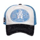 King Kerosin Ride Or Sit trucker cap blue/white/black