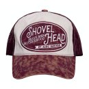 King Kerosin Shovelhead trucker cap white/red