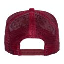 King Kerosin California Cord trucker cap beige/red