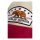 King Kerosin California Cord trucker cap beige/red
