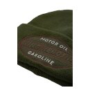 King Kerosin Motor Oil beanie olive