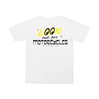 LMC x Mooneyes Look Out T-shirt white