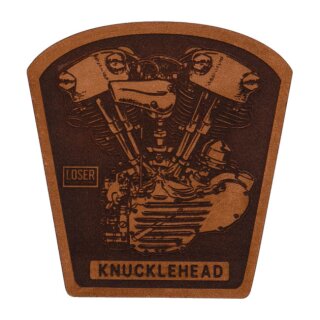 Loser Machine Knuckle Leather patch