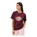 Dickies ladies Horseshoe T-shirt maroon