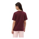 Dickies ladies Horseshoe T-shirt maroon