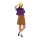 Dickies Shongaloo skirt brown duck