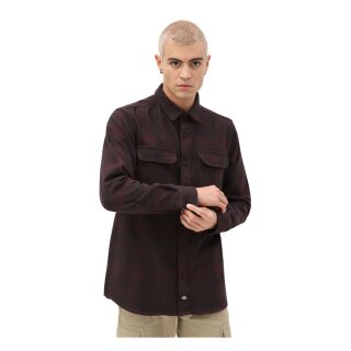 Dickies Plesent hill shirt maroon