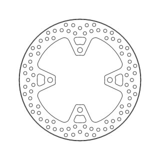 Moto-Master Halo series brake rotor