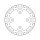 Moto-Master Halo series brake rotor