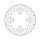 Moto-Master Halo series brake rotor